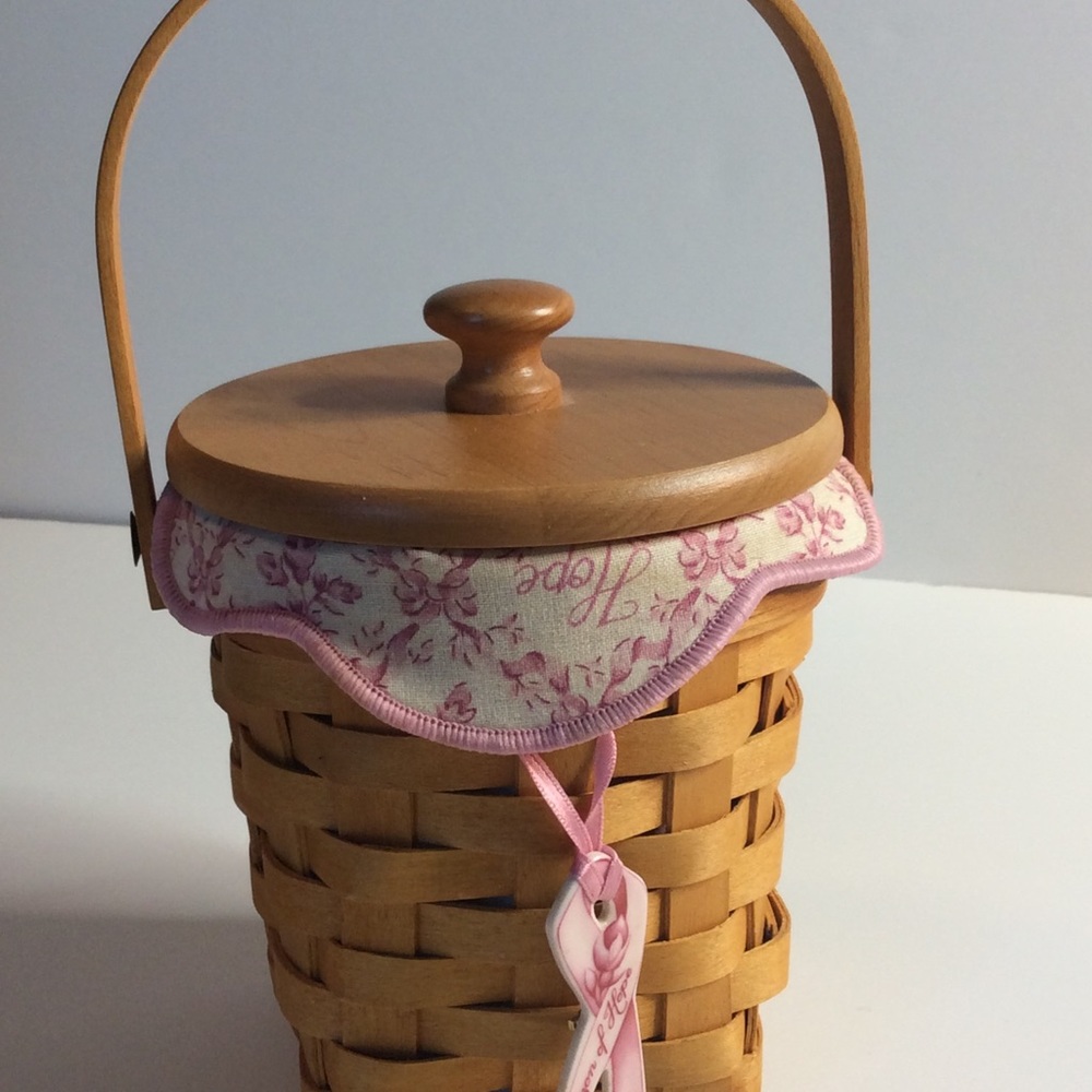 Longaberger 2002 Horizon of Hope Basket Set.